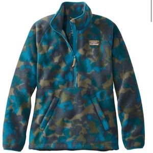 LL Bean 1/4 zip fleece